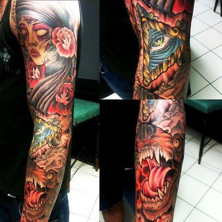 Tattoos - first complete sleeve - 68789